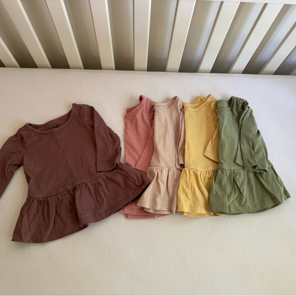 H&M Solid Colored Dresses